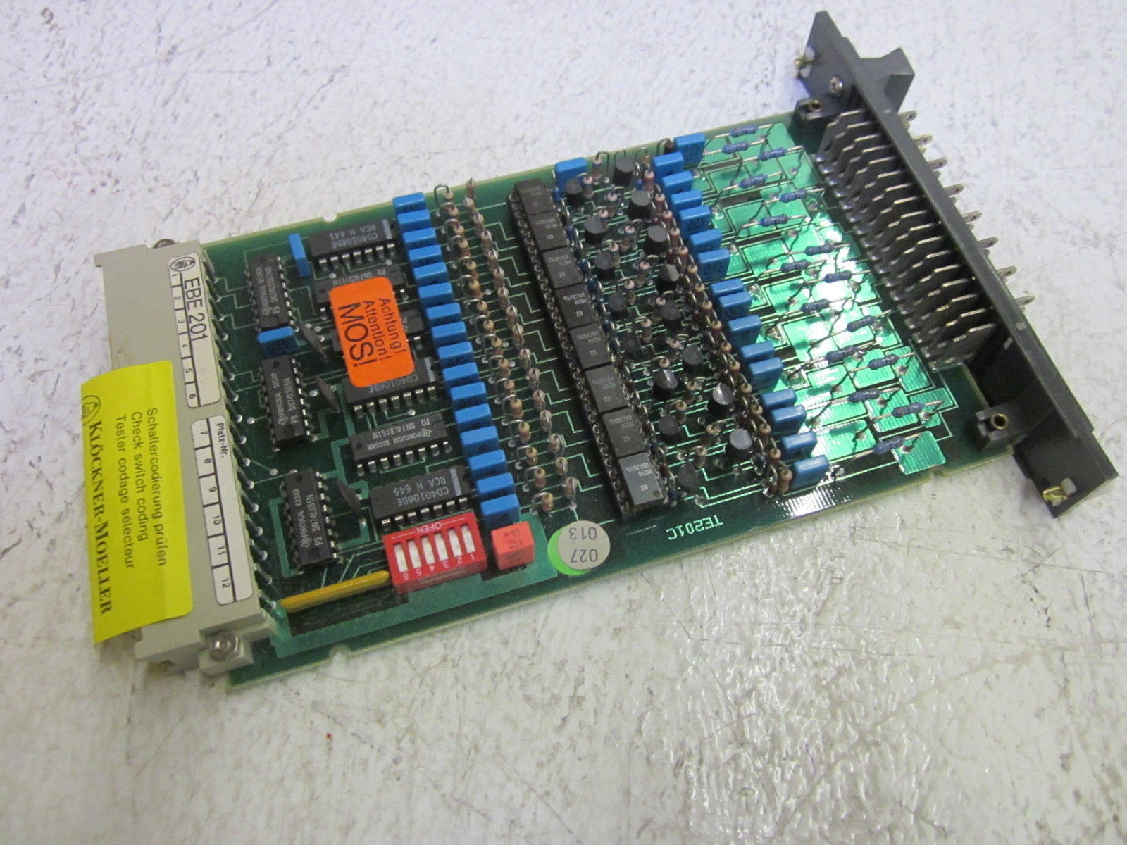MOELLER  SUCOS EBE 201 INPUT CARD MODULE UNMP