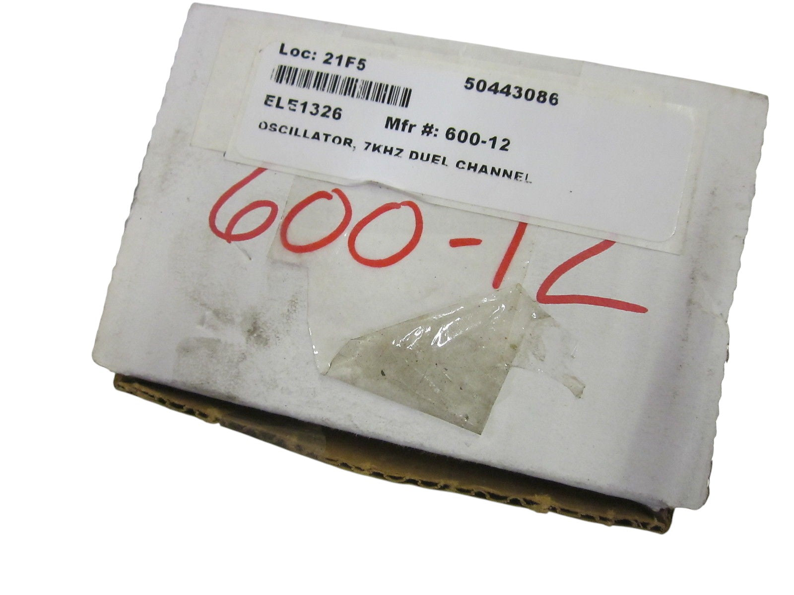 MOEN INDUSTRIES 600-12 REV B OSCILLATOR, 7KHZ DUAL CHANNEL NSMP