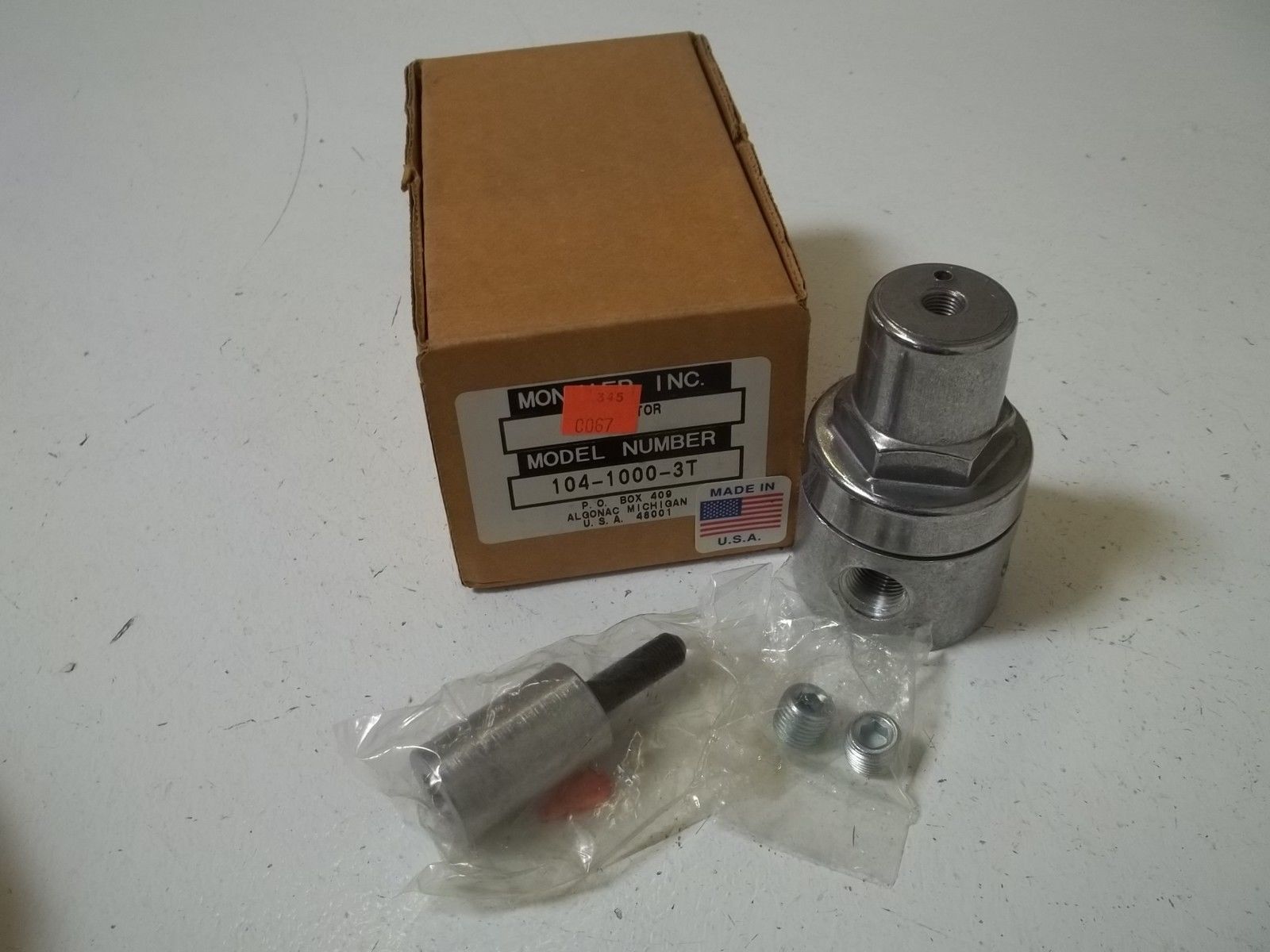 MONNIER INC. 104-1000-3T REGULATOR (NO KEYS) NSMP