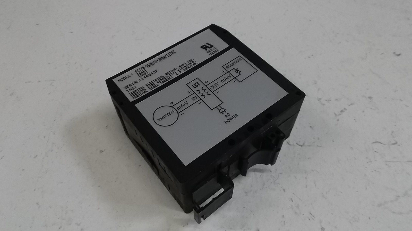 MOORE ECT/0-75MV/4-20MA/117AC UNMP