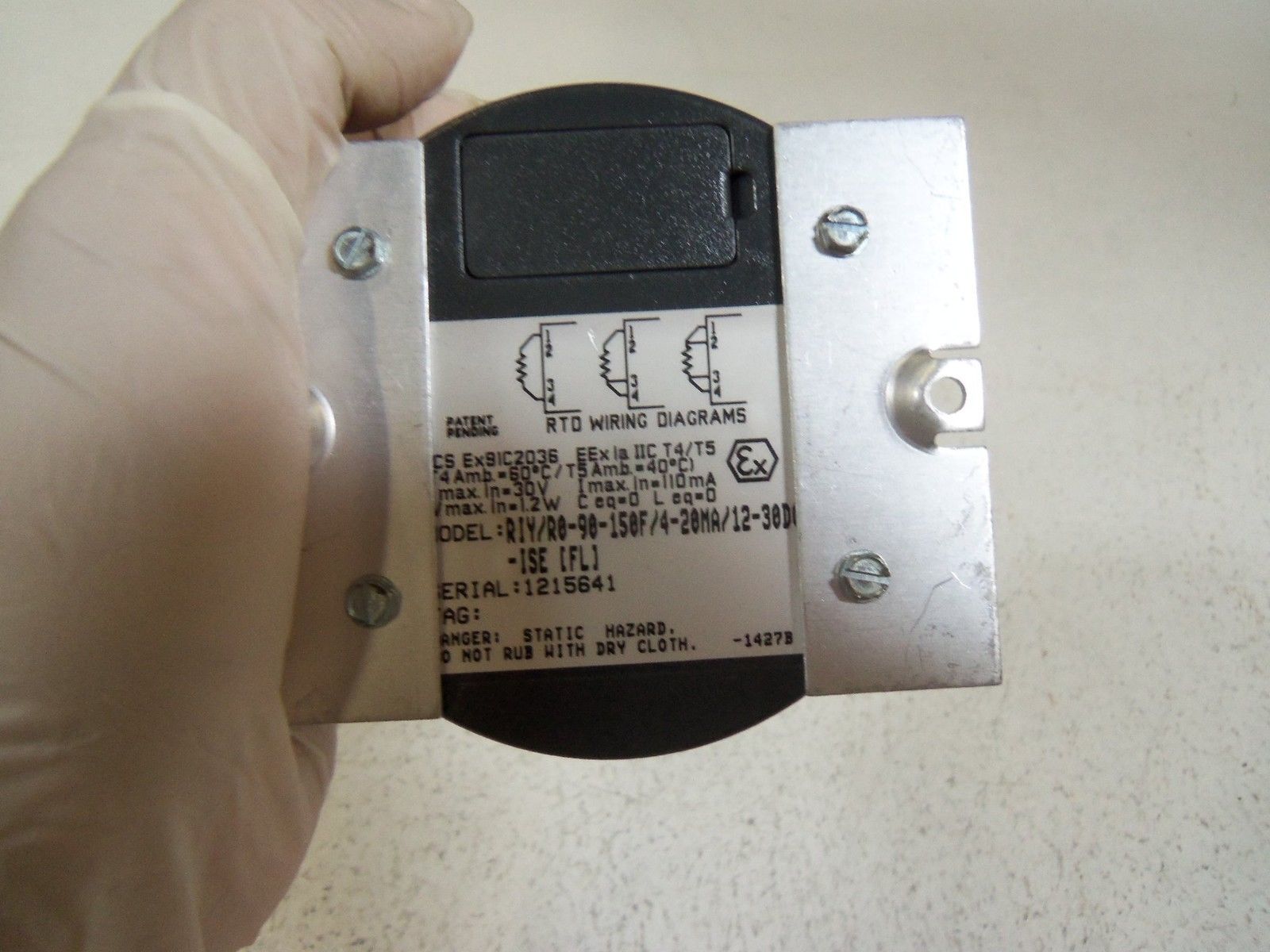 MOORE RIY/R0-90-150F/4-20MA/12-30DC-ISE [FL] TRANSMITTER UNMP