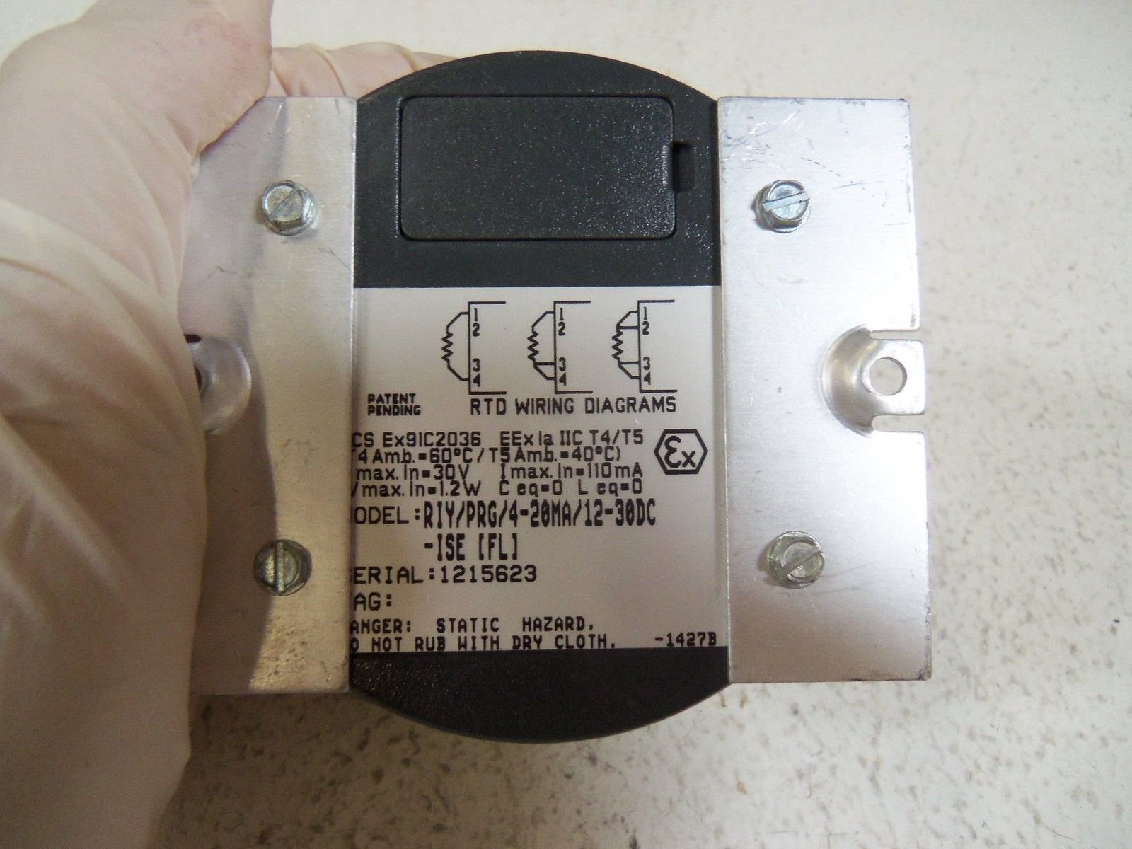 MOORE RIY/PRG/4-20MA/12-30DC-ISE  [FL] TRANSMITTER UNMP