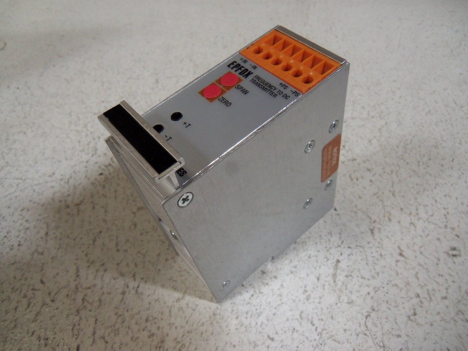 MOORE EPFDX/V/4-20MA/12-42DC [DIN] TRANSMITTER NSNP