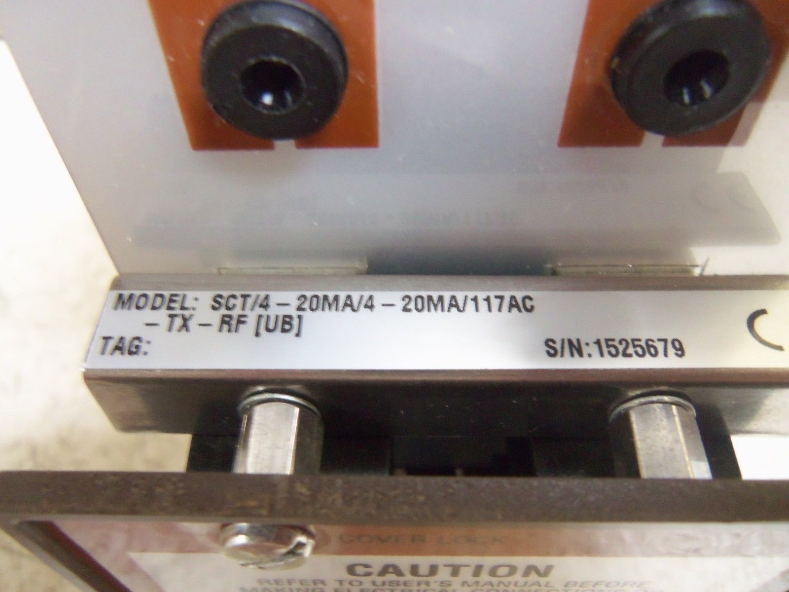 MOORE SCT/4-20MA/4-20MA/117AC-TX-RF(UB) SIGNAL CONVERTER UNMP