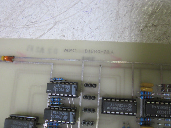 MPC D1880-78A CIRCUIT BOARD  NSNP