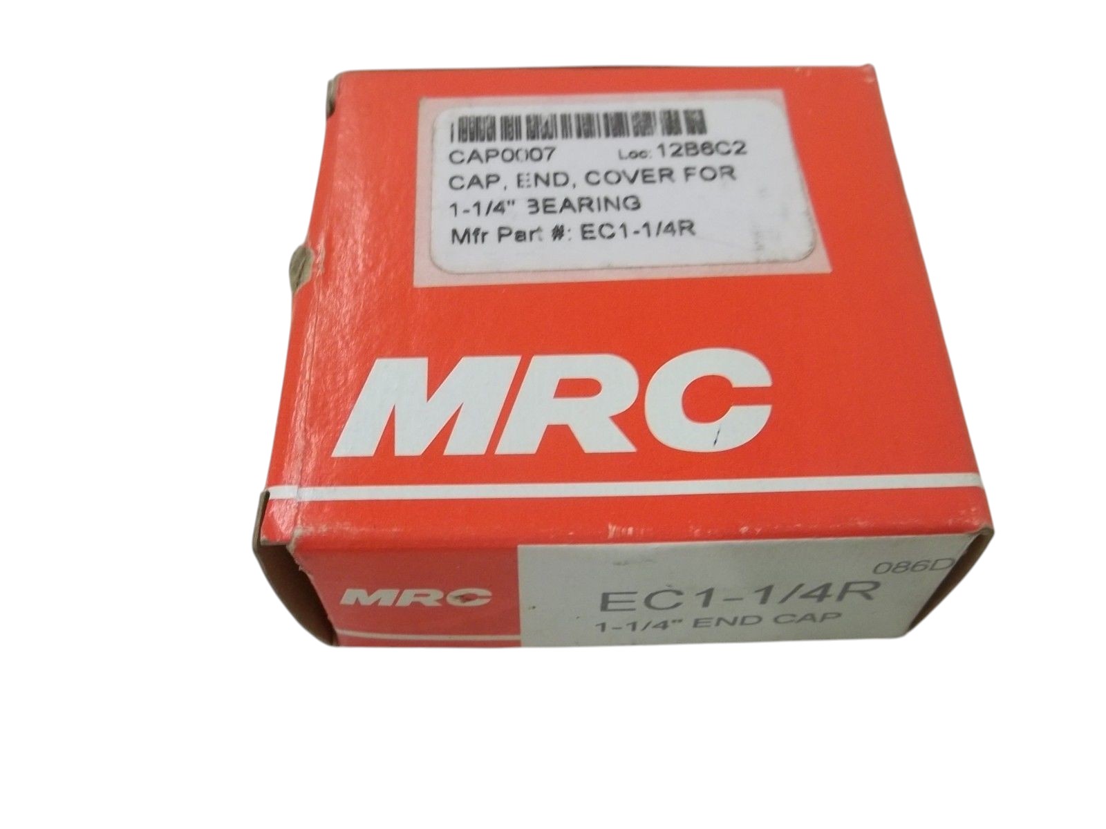 MRC EC1-1/4R 1-1/4" END CAP NSMP