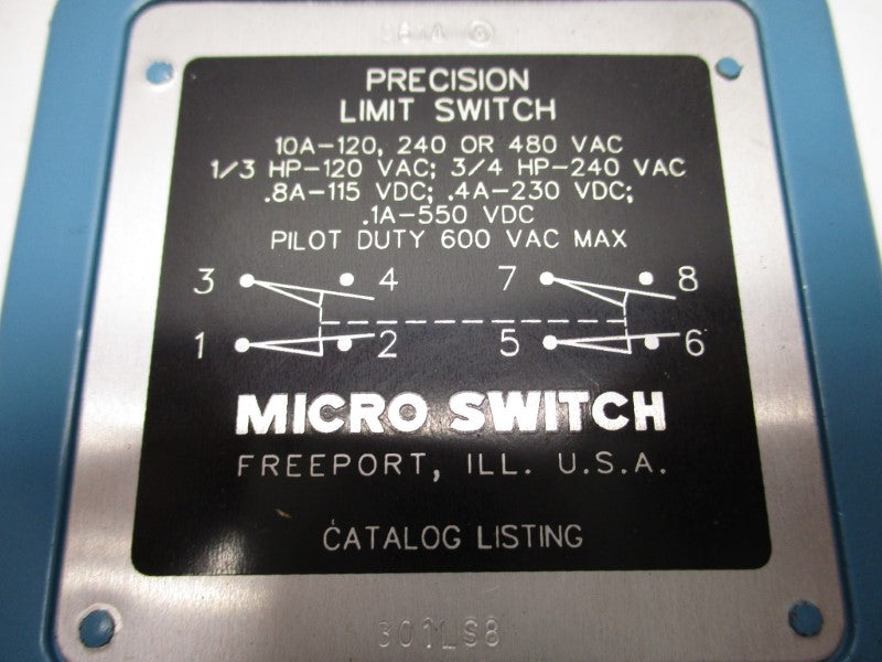 MICRO SWITCH 301LS8 NSMP