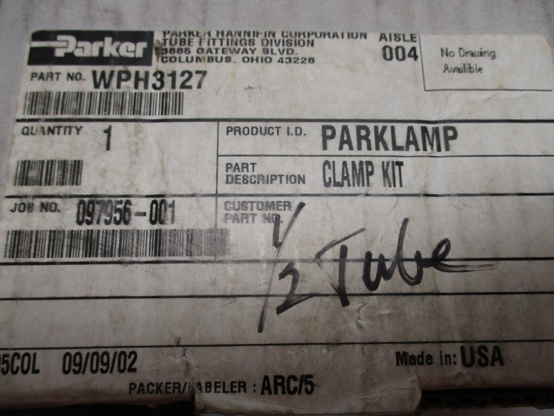 PARKER WPH3127 1/2" NSMP