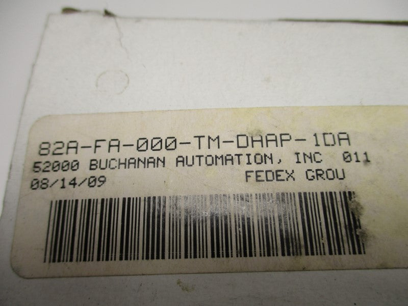 MAC 82A-FA-000-TM-DAAP-1DA NSMP