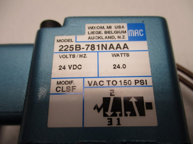 MAC 225B-781NA 24VDC NSMP
