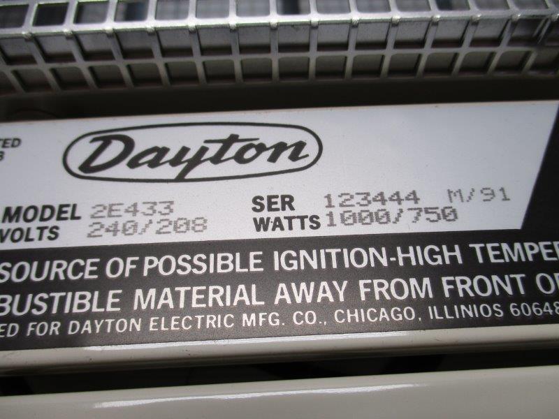 DAYTON 2E433A  NSMP