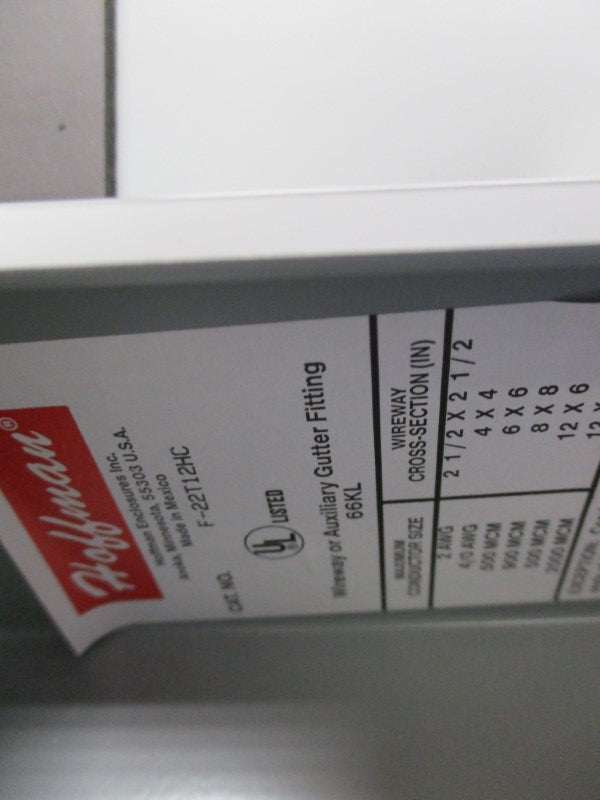 HOFFMAN F-22T12HC  NSMP