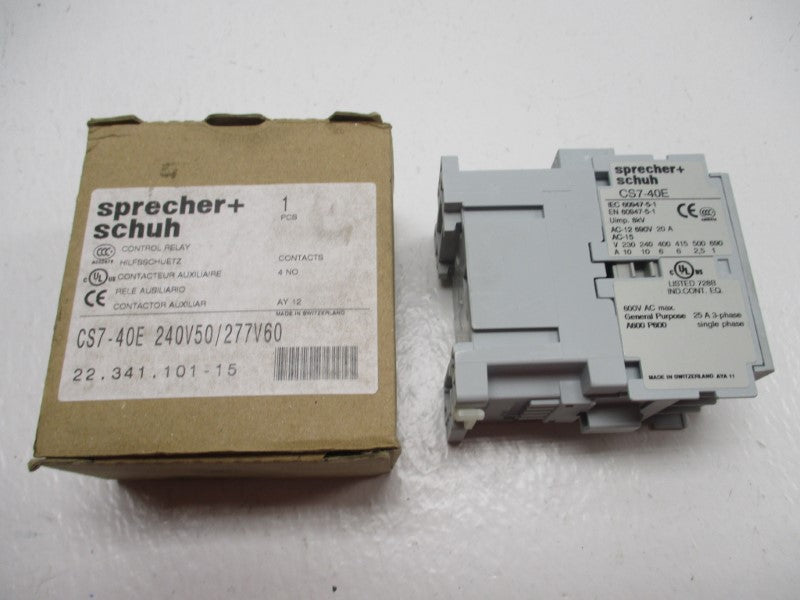 SPRECHER+SCHUH CS7-40E 240/277V NSMP
