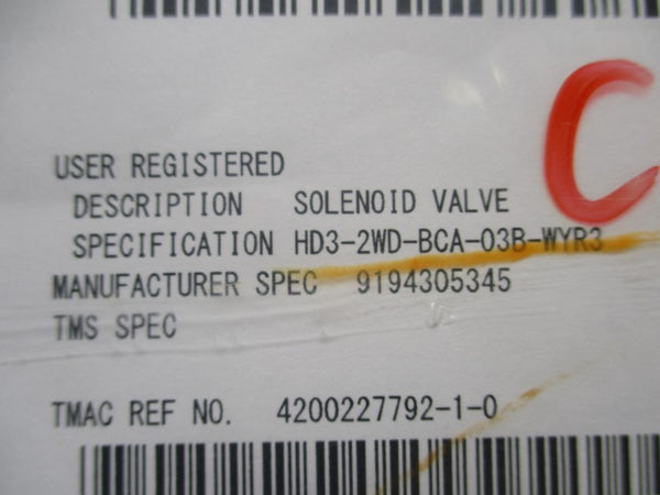 TOYO-IKO HD3-2WD-BCA-03B-WYR3 NSMP