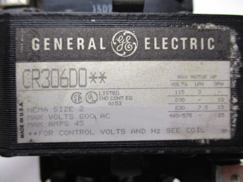 GENERAL ELECTRIC CR306D0 NSNP