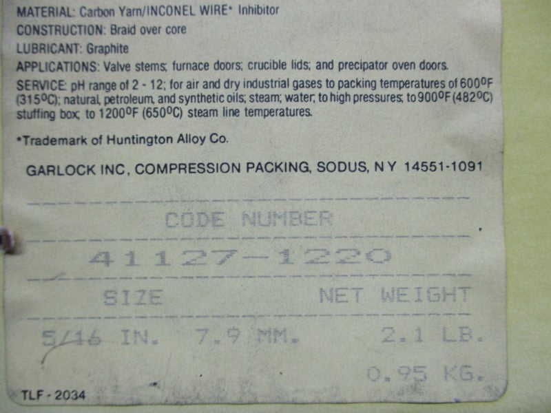 GARLOCK 41127-1220 NSMP