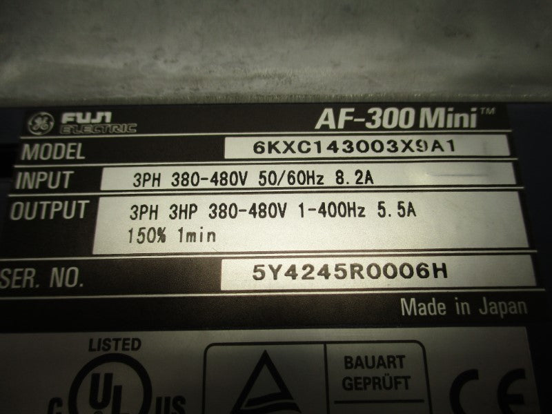 FUJI ELECTRIC 6KXC143003X9A1 NSMP