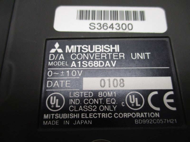 MITSUBISHI A1S68DAV (AS PICTURED)  UNMP