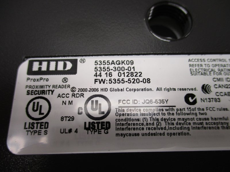 HID 5355AGK09 (AS PICTURED) NSMP