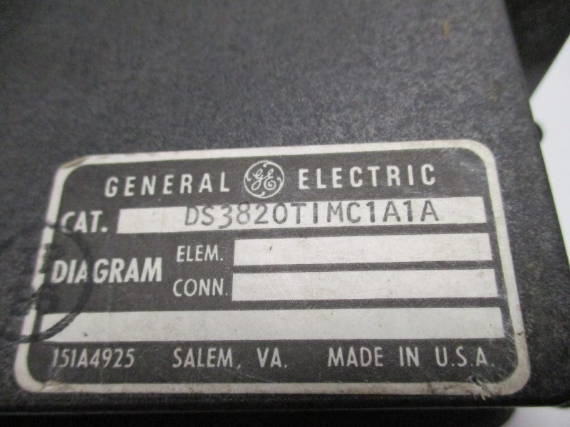 GENERAL ELECTRIC DS3820TIMC1A1A  UNMP