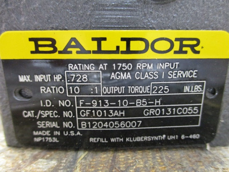 BALDOR GF1013AH NSMP