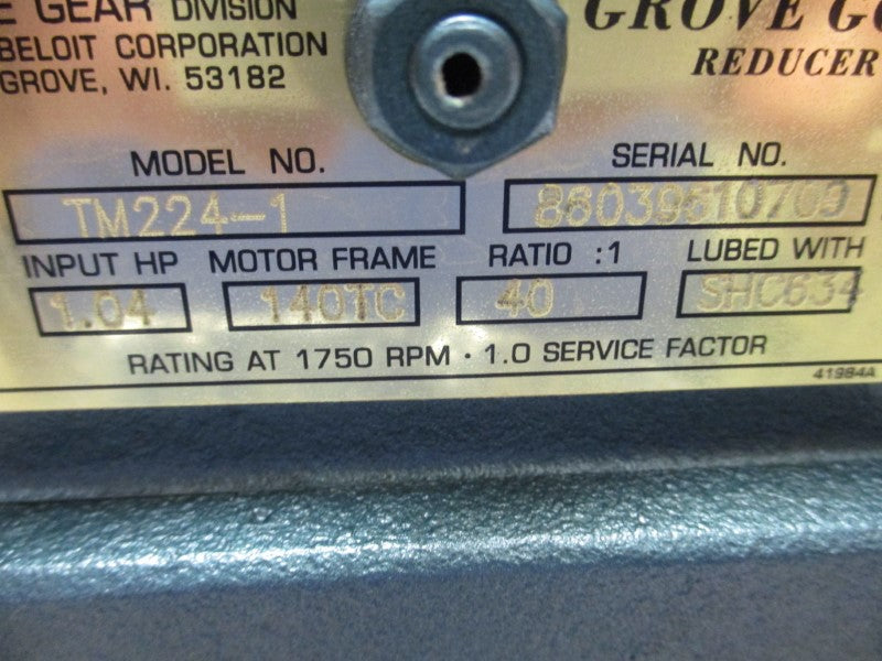 GROVE GEAR TM224-1 NSMP