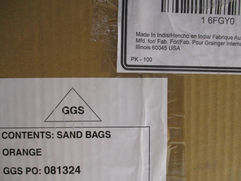GRAINGER 6FGY0 (PKG OF 100) NSMP