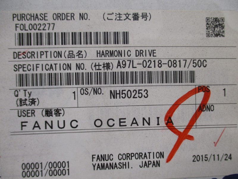FANUC A97L-0218-0817/50C NSMP