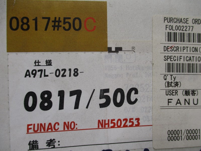 FANUC A97L-0218-0817/50C NSMP