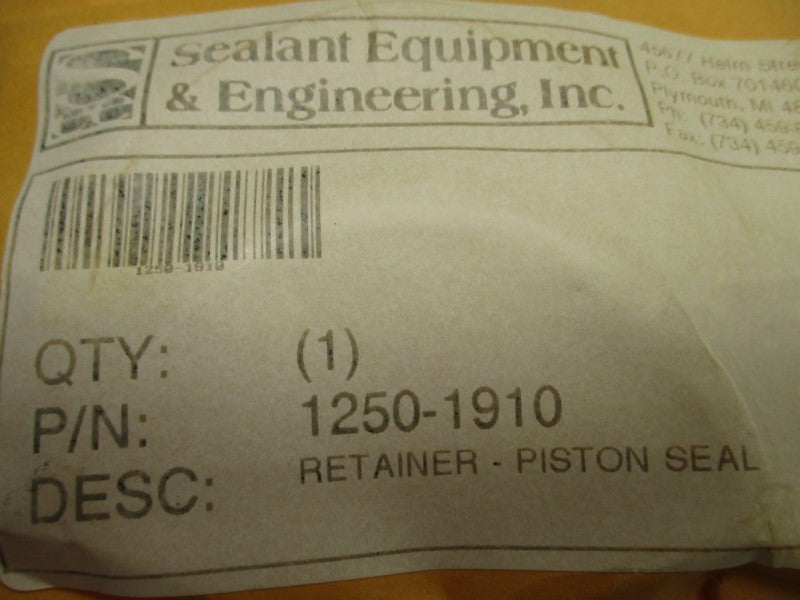 SEALANT EQUIPMENT 1250-1910 NSMP