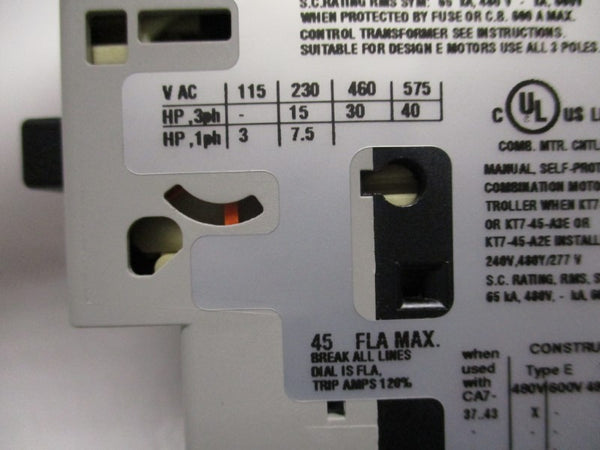 SPRECHER+SCHUH KTA7-45H-45A NSMP