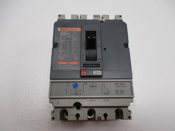 MERLIN GERIN NS160SX-160A-3P CIRCUIT BREAKER 160A NSMP