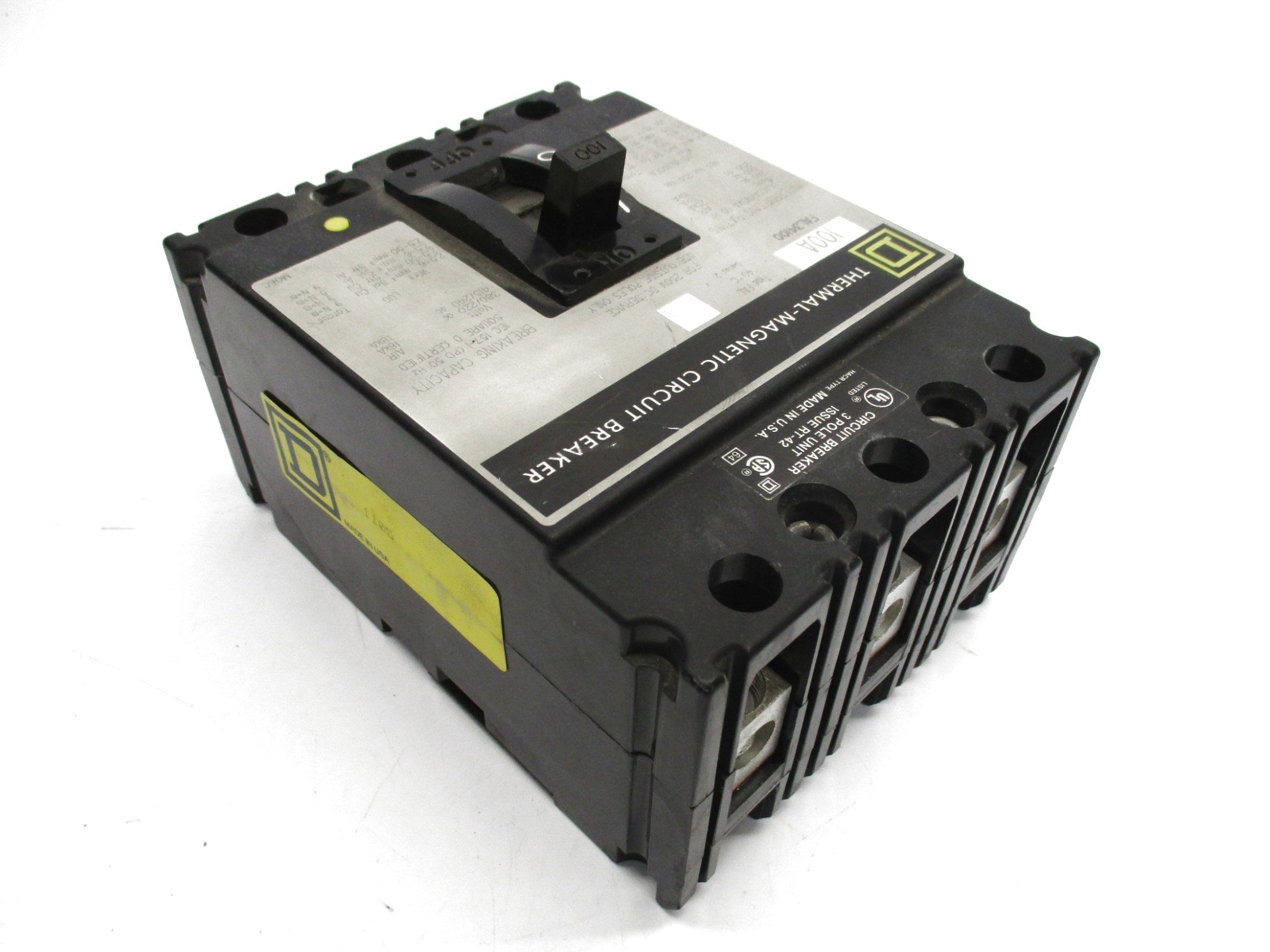 SQUARE D FAL34100 SER. 2 250VDC 100A (GREY) UNMP