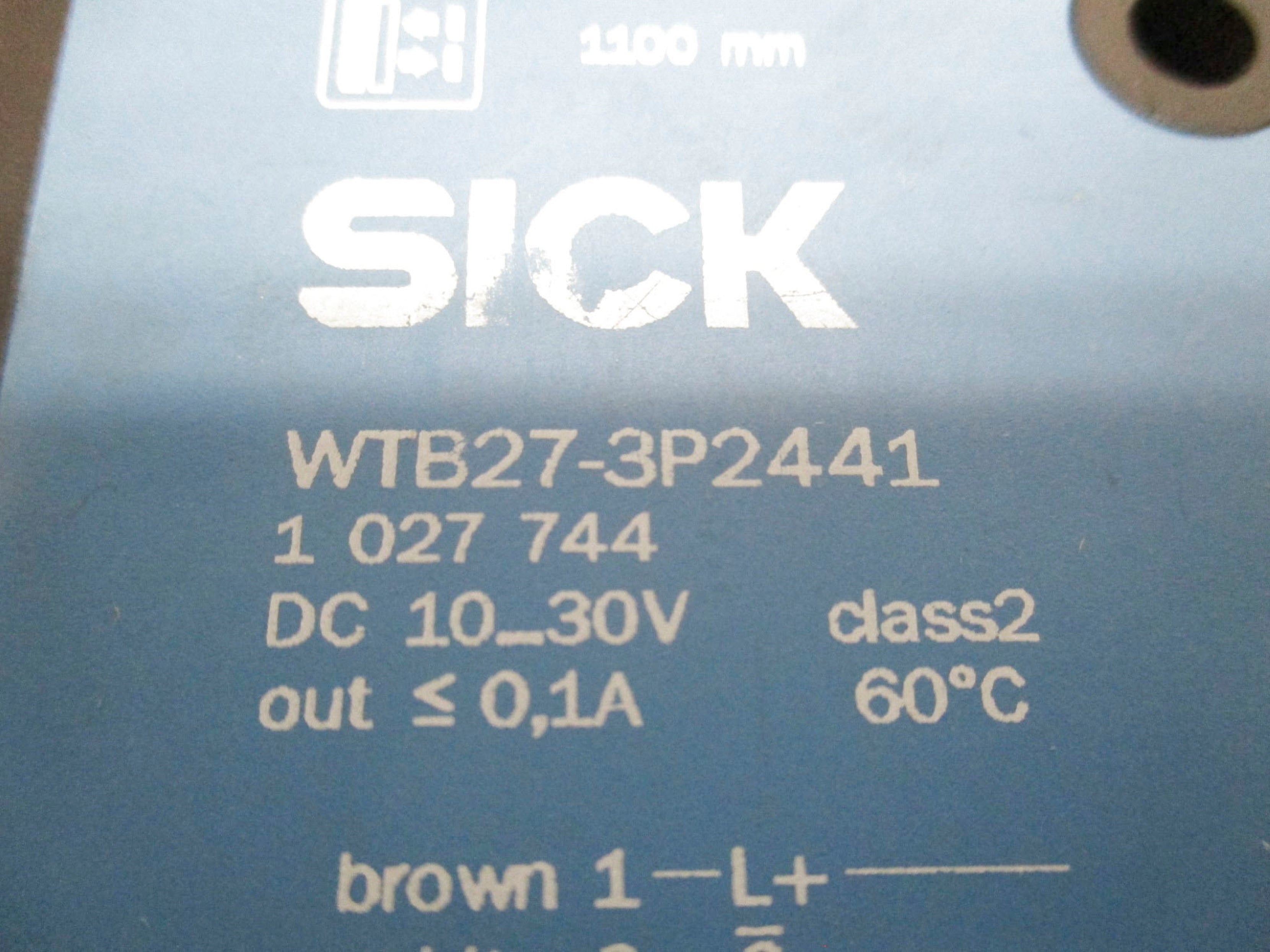 SICK WTB27-3P2441 1027744 10-30V 0.1A NSNP