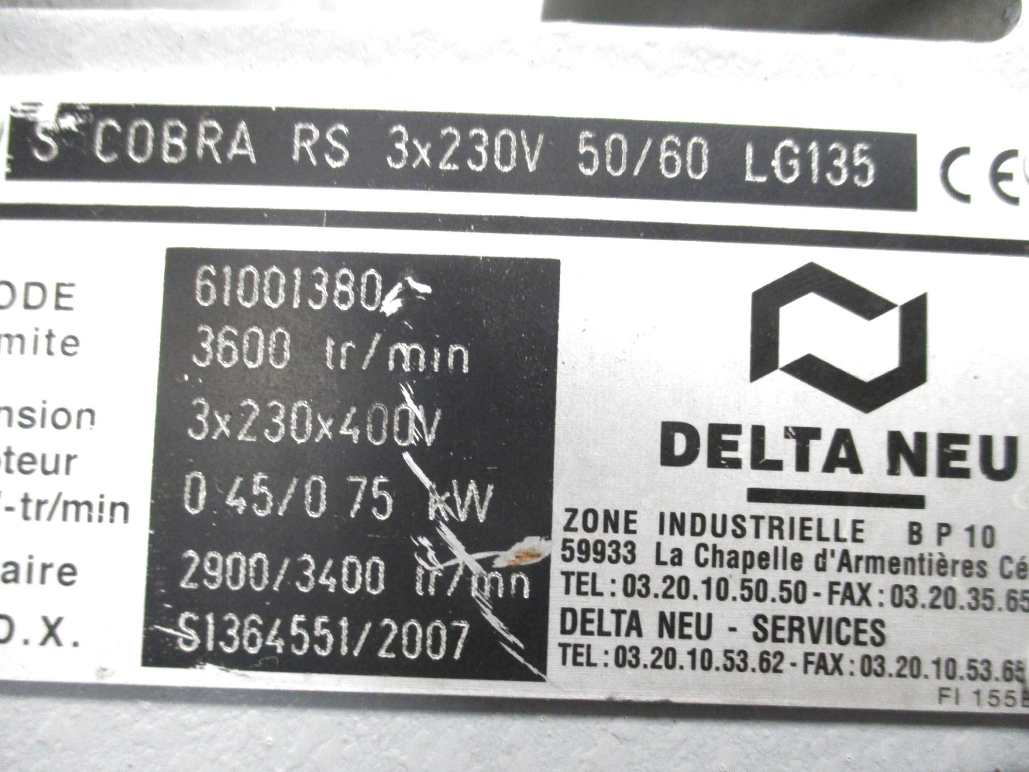 DELTA NEU SUPER COBRA RS 61001380 UNMP