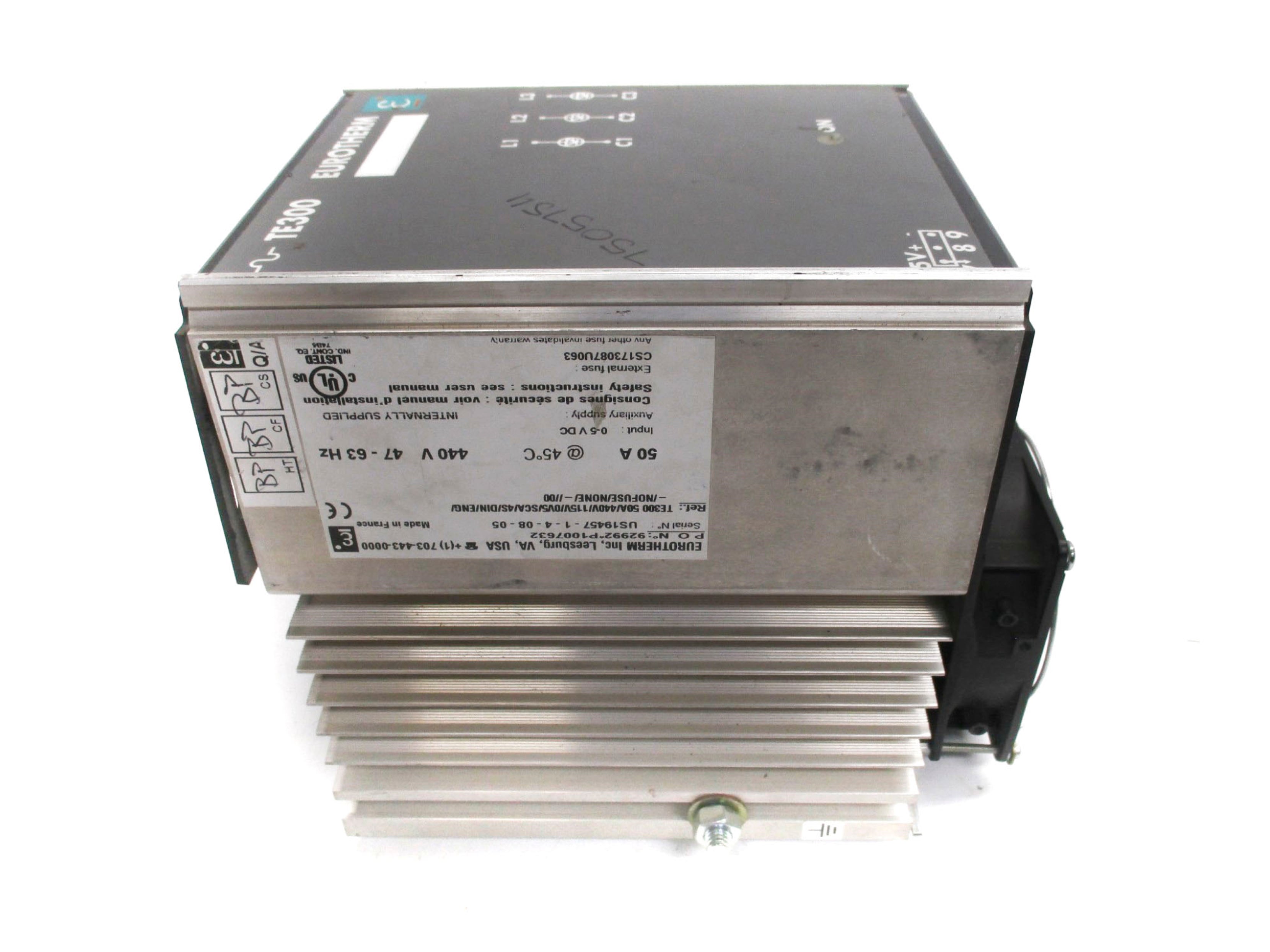 EUROTHERM TE30050A/440V/115V/0V5/SCA/ UNMP