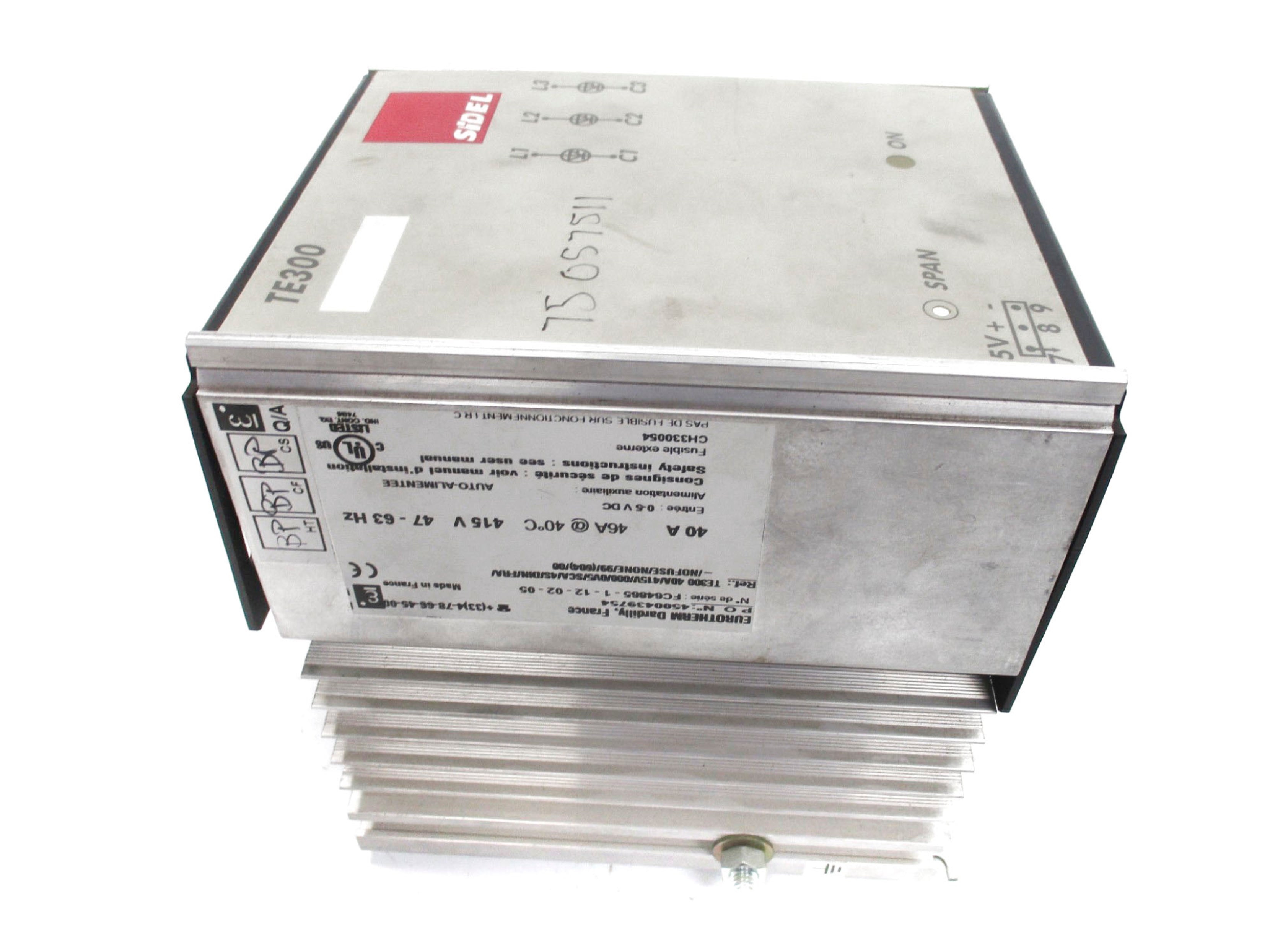 EUROTHERM TE30040A/415V/000/0V5/SCA/ UNMP