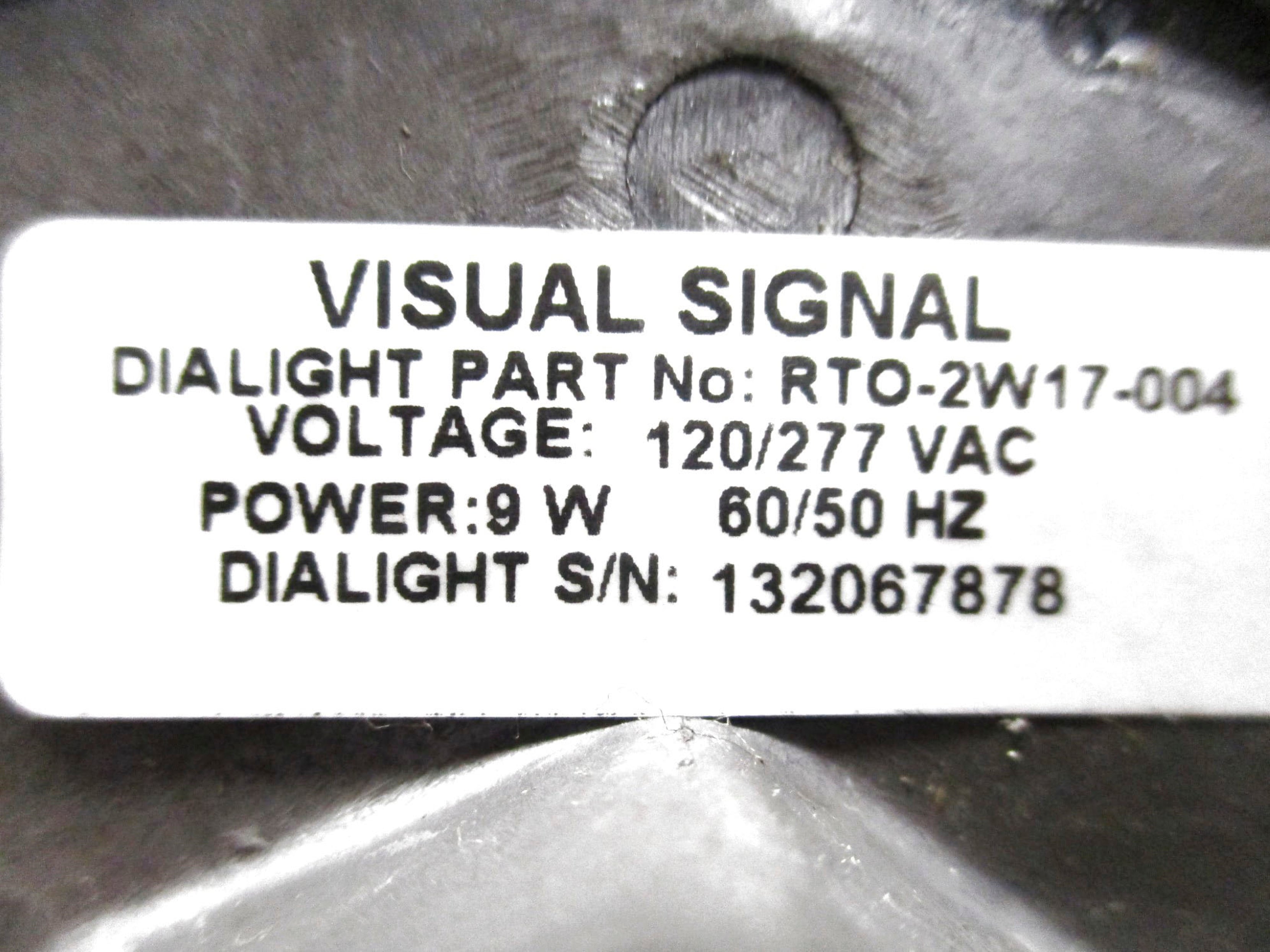 DIALIGHT RTO-2W17-004 (AS PICTURED) UNMP