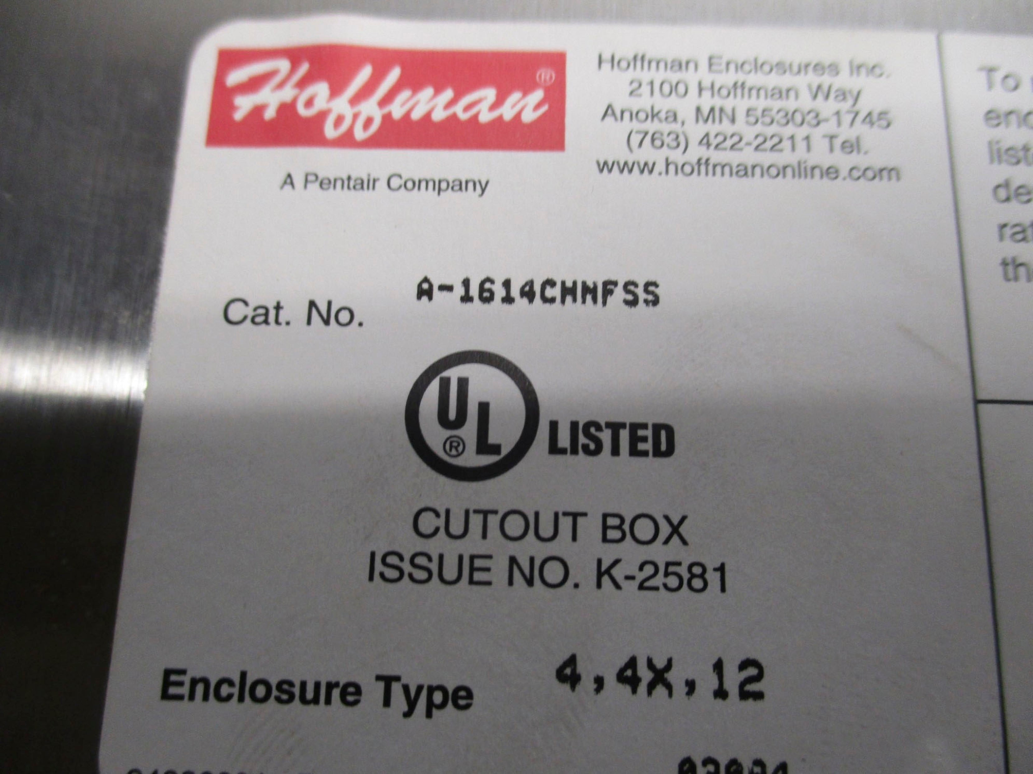 COHU MPC-D-111 S/O 5582 UNMP