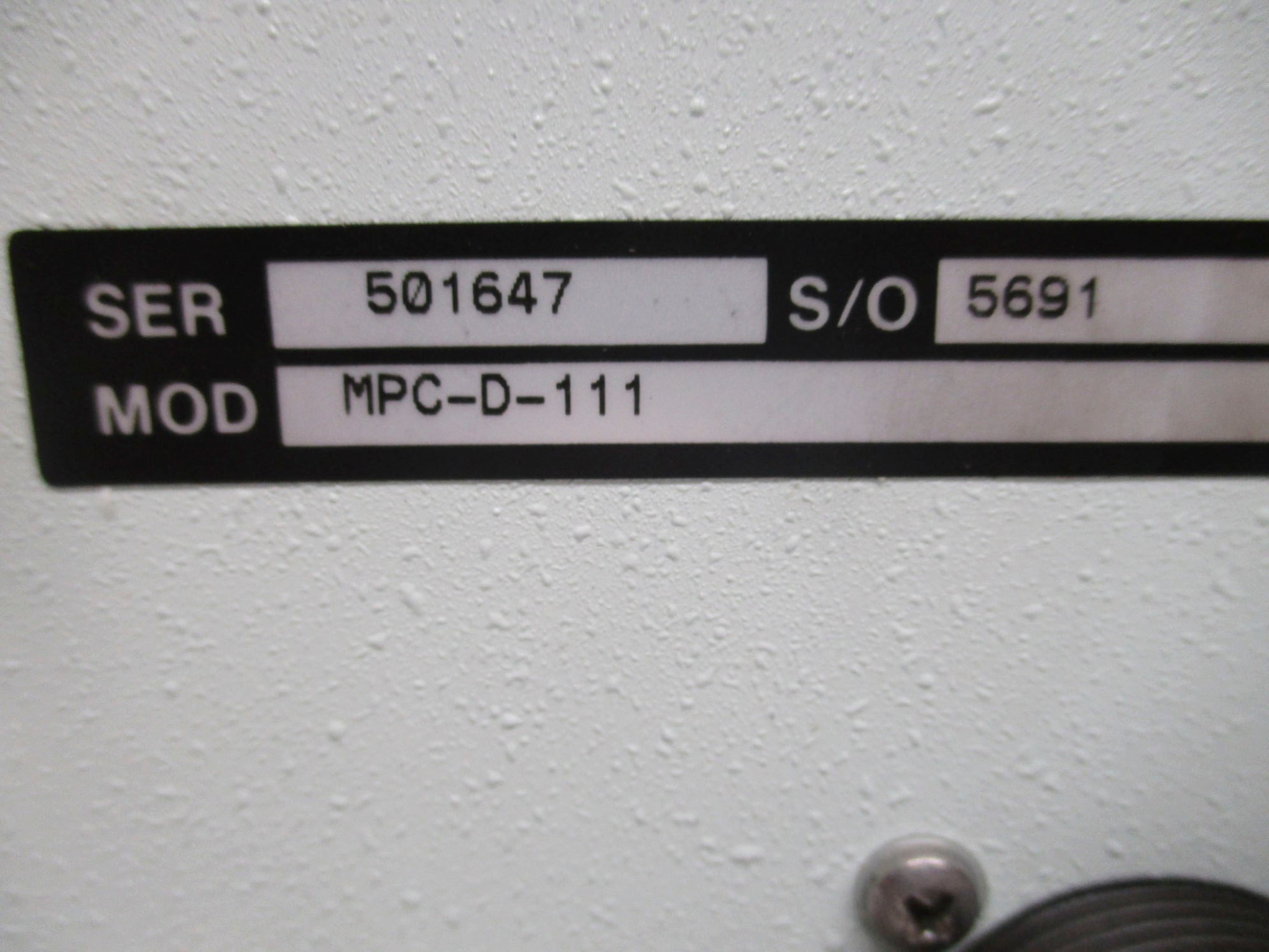 COHU MPC-D-111 S/O 5691 UNMP
