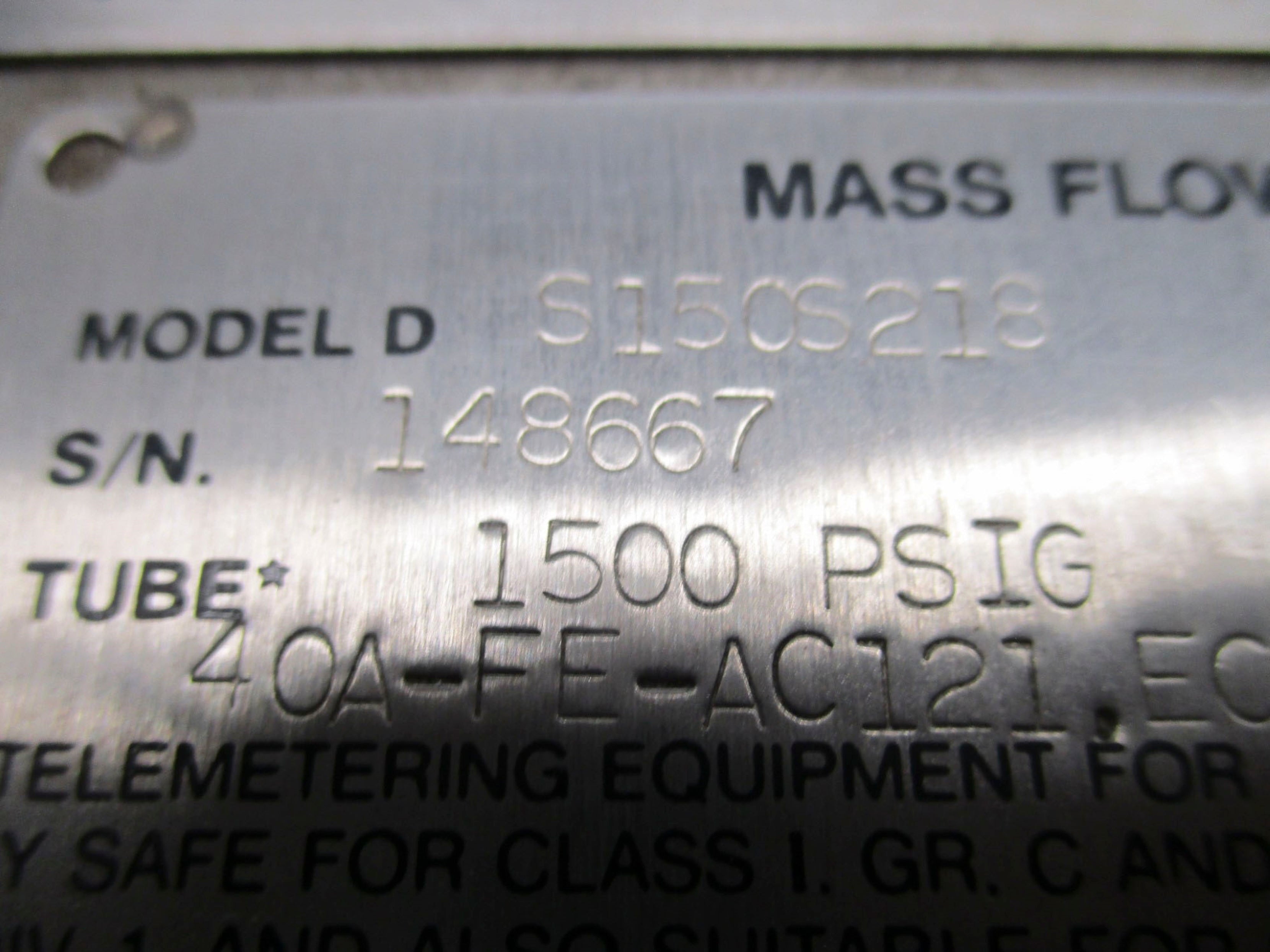 MICRO MOTION DS150S218 UNMP