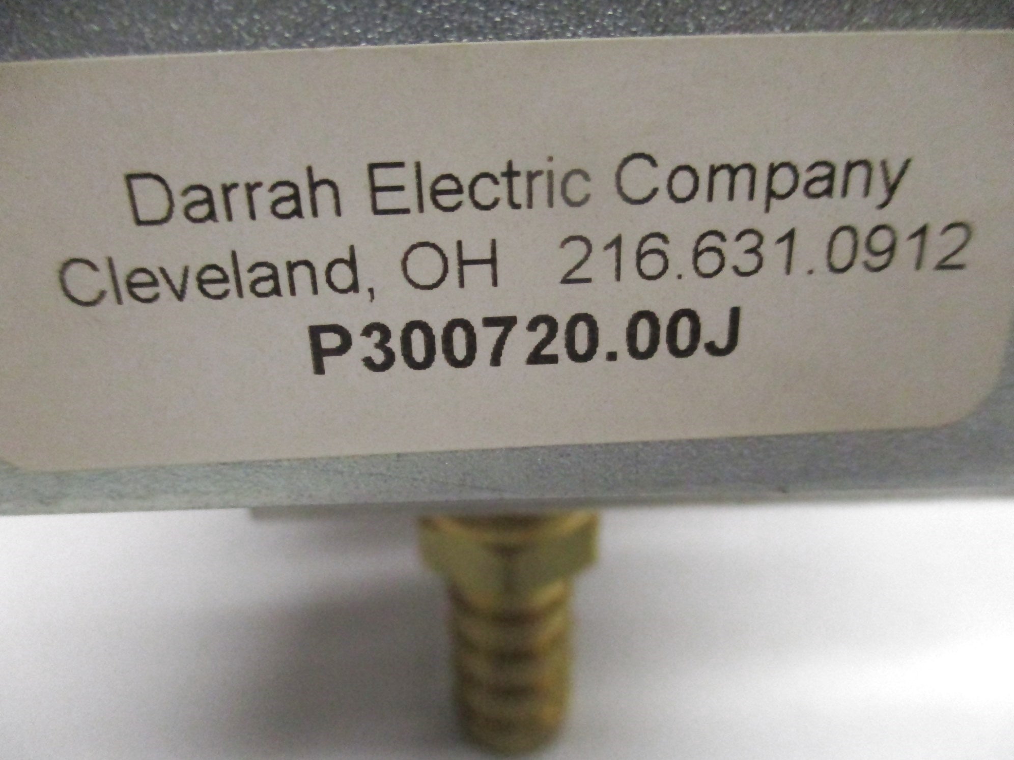 DARRAH ELECTRICAL P300720.00J NSNP