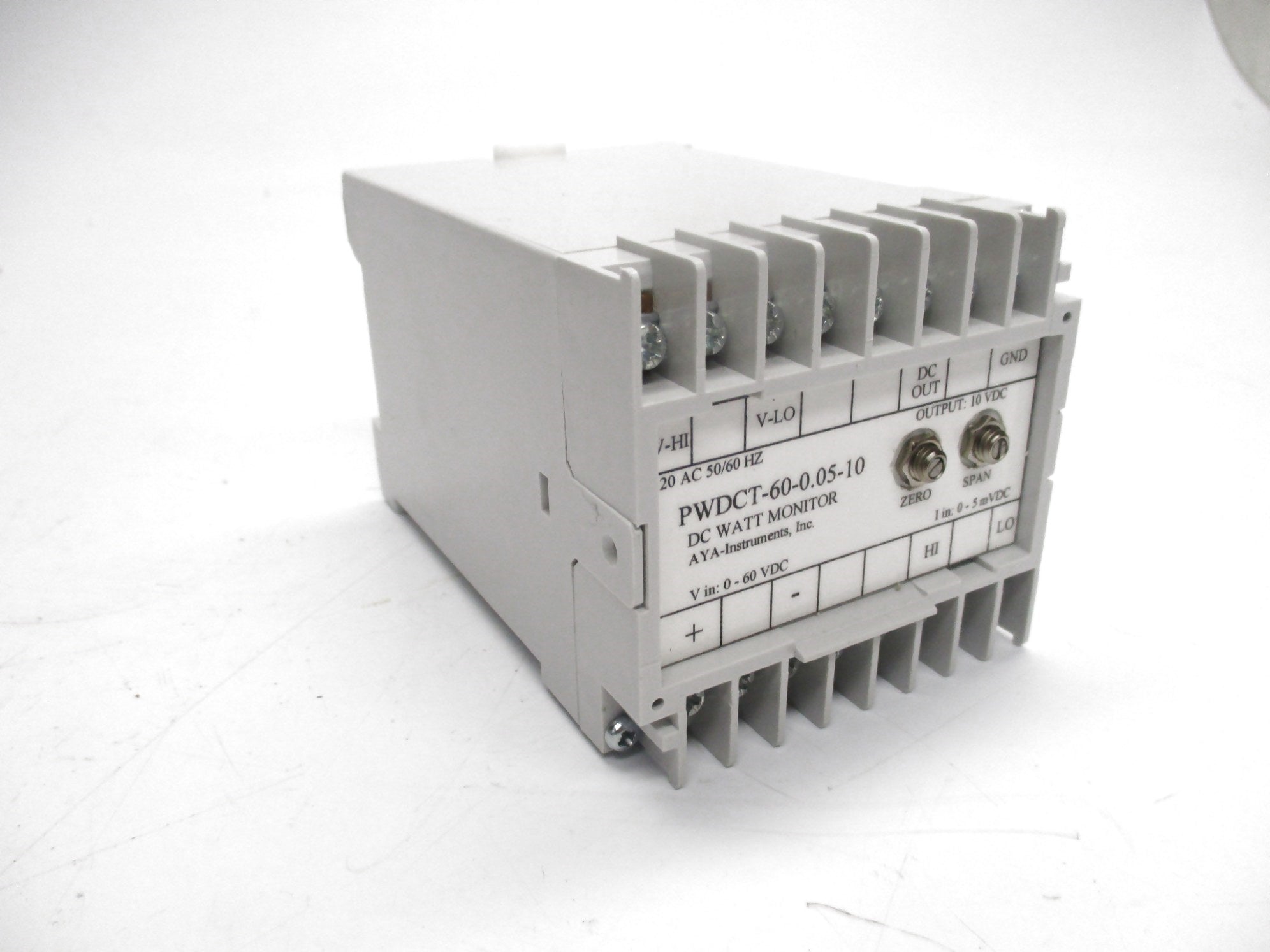 AYA-INSTRUMENS PWDCT-60-0.05-10 120AC NSMP