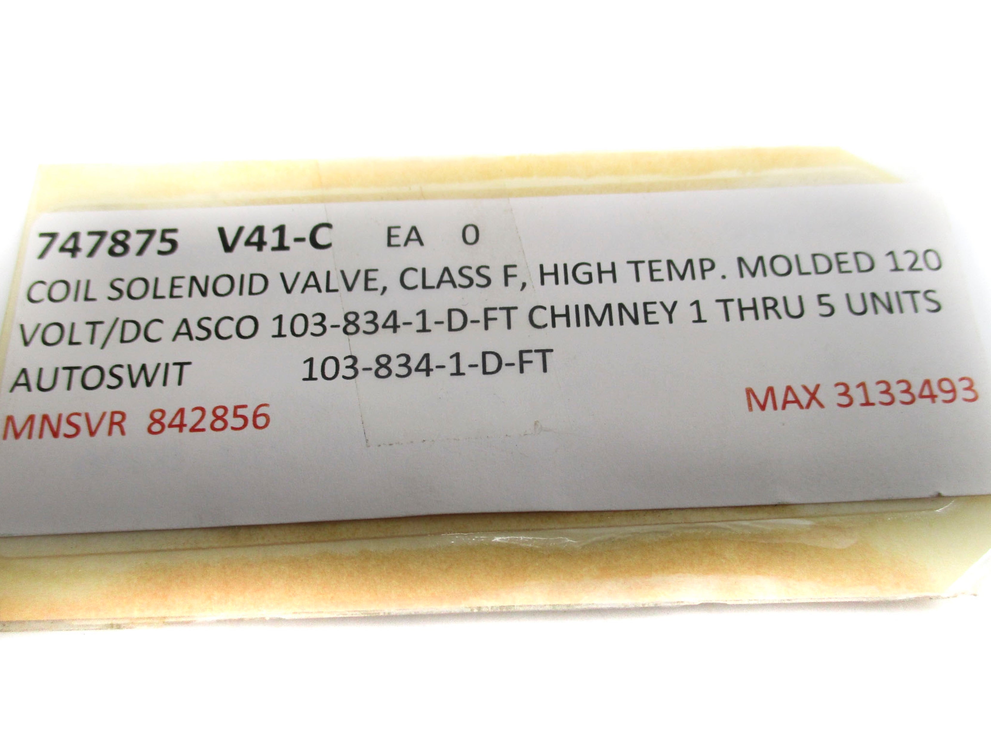 ASCO 103-834-1-D NSNP