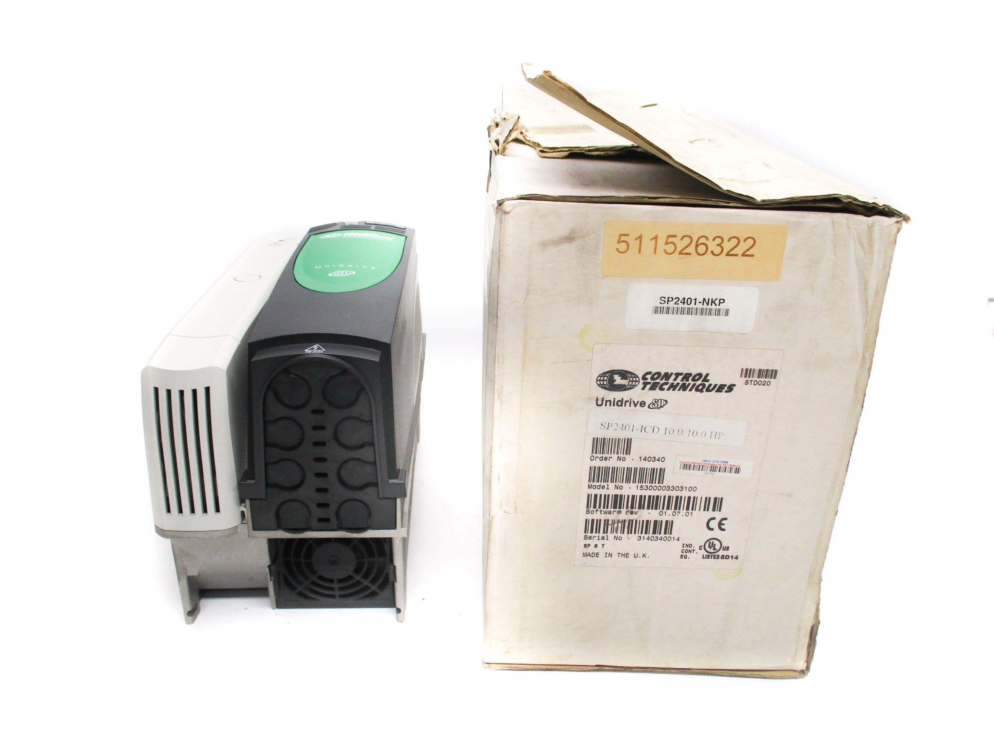 CONTROL TECHNIQUES SP2401 NSMP