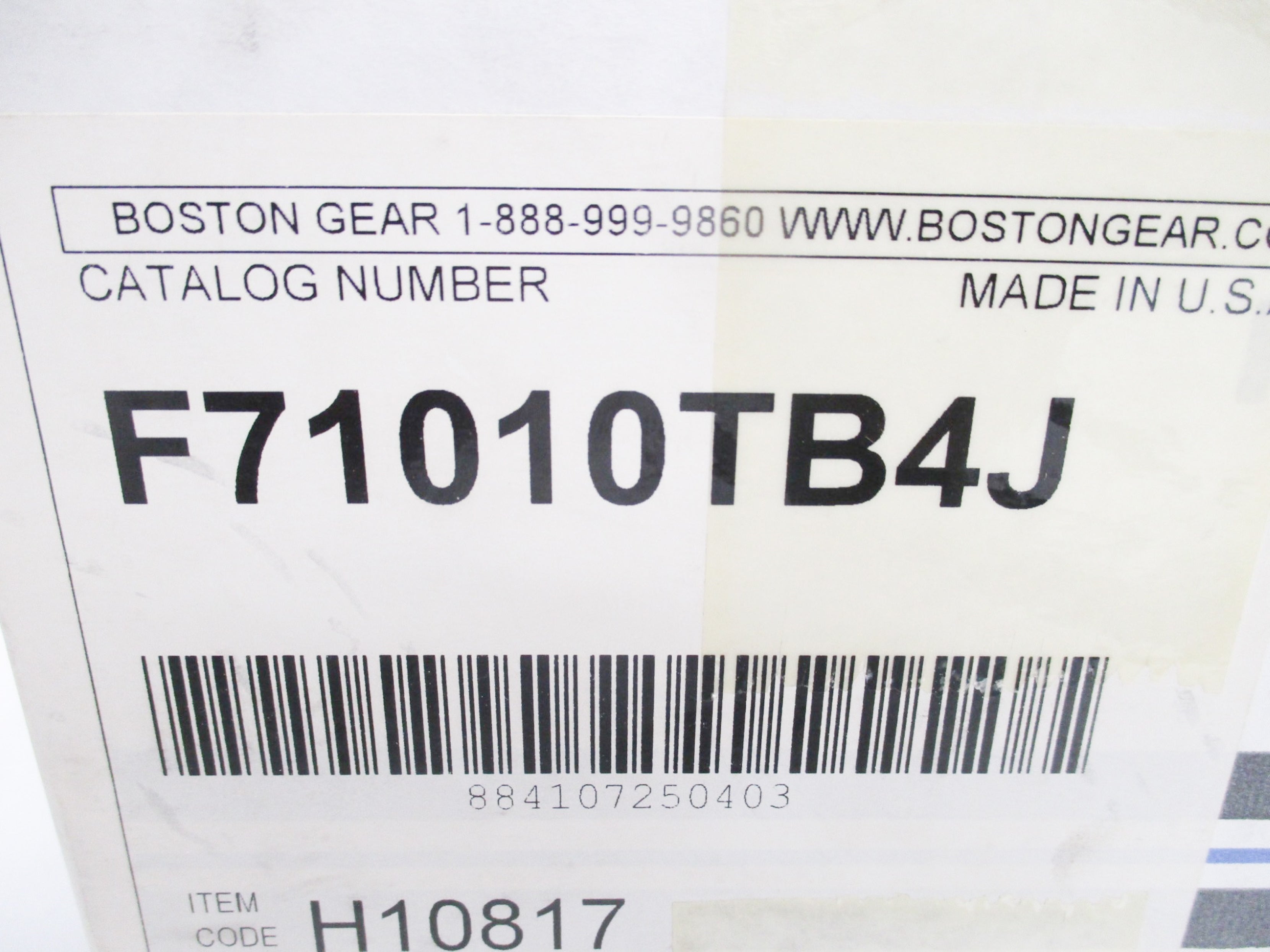 BOSTON GEAR F71010TB4J NSMP