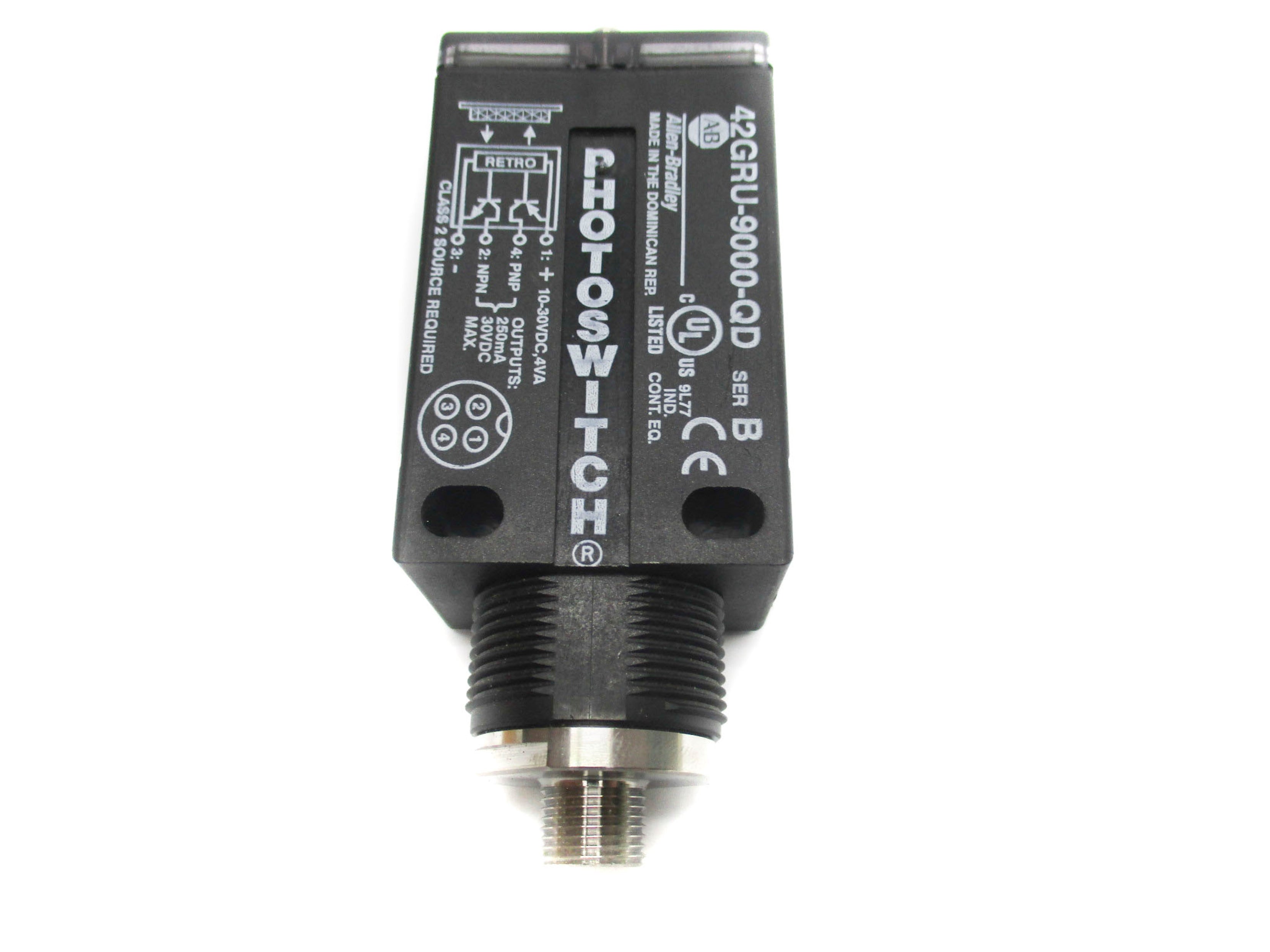 ALLEN BRADLEY 42GRU-9000-QD SER. B 10-30VDC NSNP