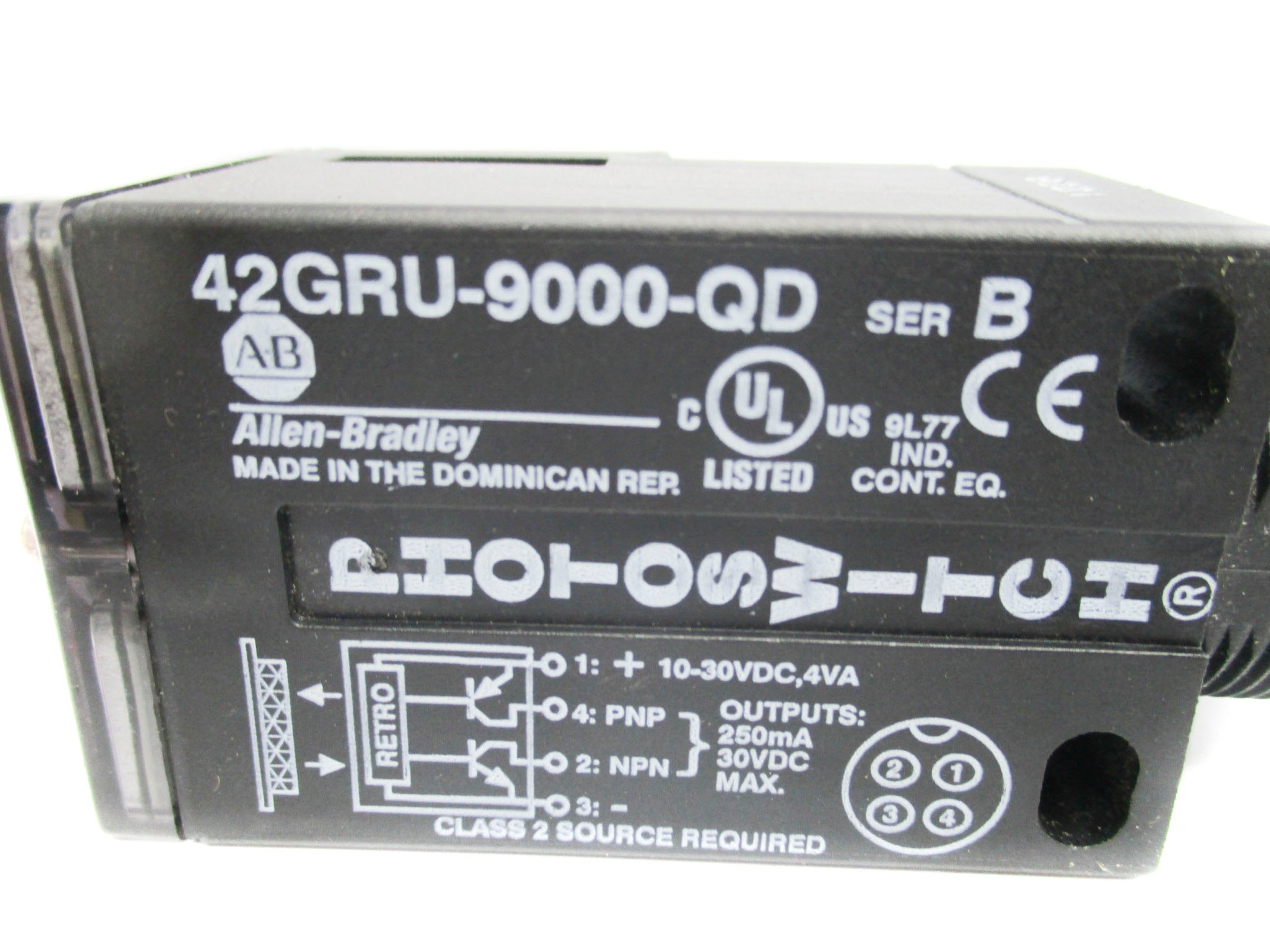 ALLEN BRADLEY 42GRU-9000-QD SER. B 10-30VDC NSNP