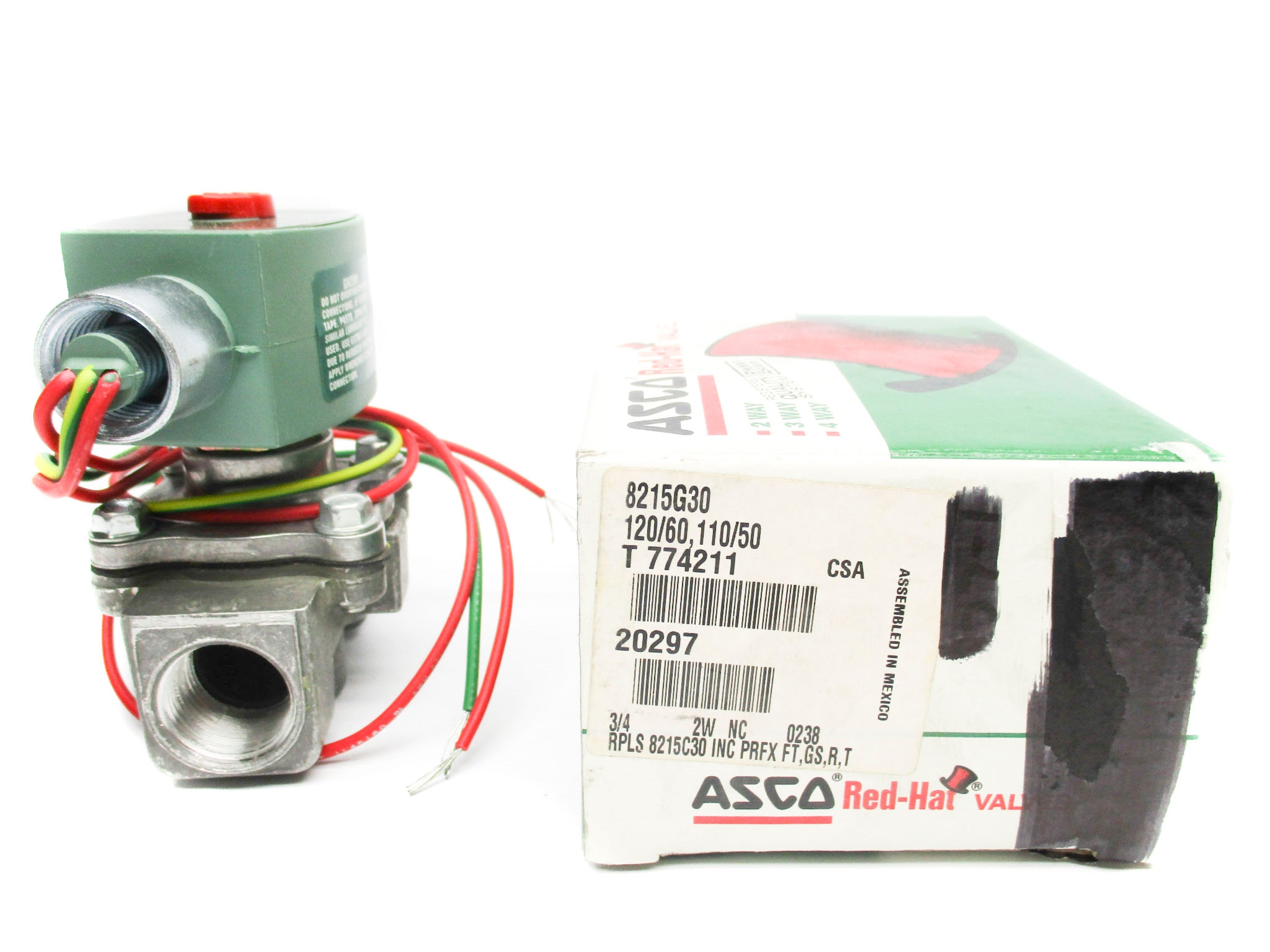 ASCO 8215G30 50PSI 110/120V NSMP