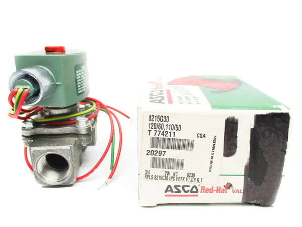 ASCO 8215G30 50PSI 110/120V NSMP